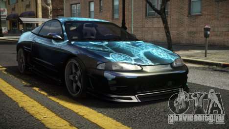 Mitsubishi Eclipse GT-S RX S14 для GTA 4