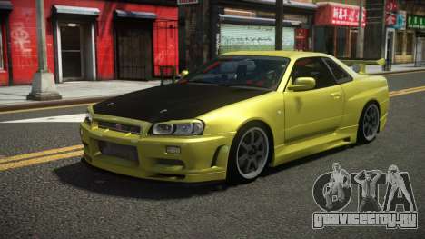 Nissan Skyline R34 GT-R G-Style для GTA 4