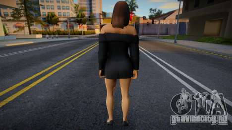 GTA VI - Lucia Off The Shoulder Fitted Dress v2 для GTA San Andreas