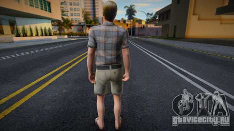 Мужик в шортах в стиле КР для GTA San Andreas