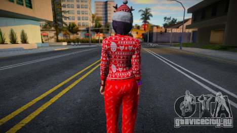 Nagisa - Christmas Winter Wonder Pijama v3 для GTA San Andreas
