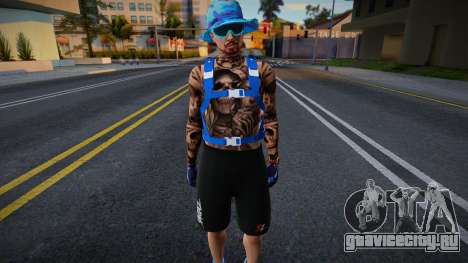 New Gangster man v2 для GTA San Andreas