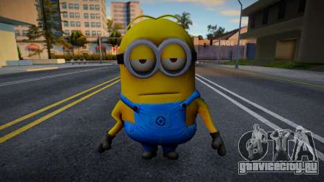 Minion Dave (Minions Rush) Skin V1 для GTA San Andreas