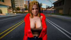 Tina Armstrong - Skinny Slip Puffer Jacket Happy для GTA San Andreas
