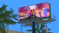 Billboard GTA 6 (GTA VI) для GTA Vice City