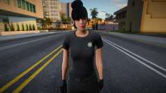 Police-Girl v1 для GTA San Andreas