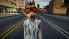 Mr.Wolf (from the BAD GUYS) 1 для GTA San Andreas
