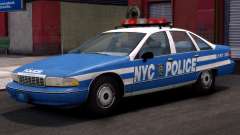 NYPD - Chevrolet Caprice Tripack Police для GTA 4