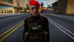 Парень военный Бразилии 1 для GTA San Andreas