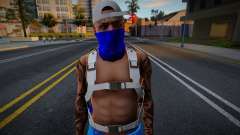 New Gangster man v7 для GTA San Andreas