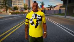 CM Punk GTS T-Shirt для GTA San Andreas