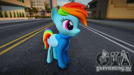 Rainbow Dash Winter для GTA San Andreas