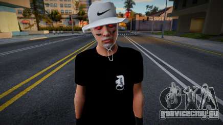 SKIN PVP DO QUEIMANDO MICA для GTA San Andreas