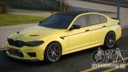 BMW M5 F90 [Yellow] для GTA San Andreas