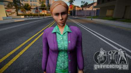 Обычная женщина в стиле КР 1 для GTA San Andreas