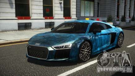 Audi R8 V10 E-Style S13 для GTA 4