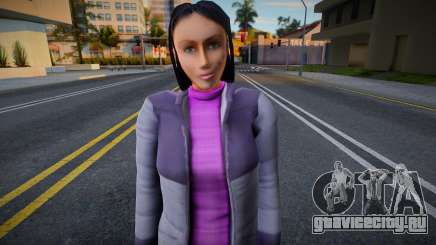 Обычная женщина в стиле КР 8 для GTA San Andreas