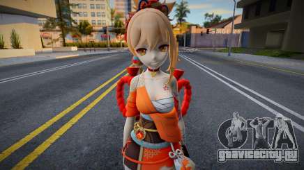 Yoimiya from Genshin Impact v2 для GTA San Andreas