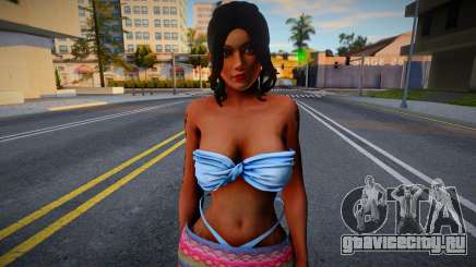 Skin Beach 925 v4 для GTA San Andreas