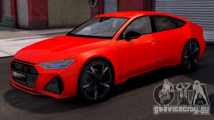 Audi RS7 Sportback [Red] для GTA 4