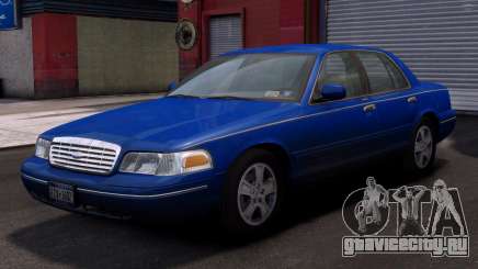 Ford Crown Victoria LX 1999 [Blue] для GTA 4