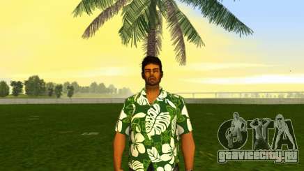 Tommy Vercetti - HD Neon Paisley Green Fox для GTA Vice City