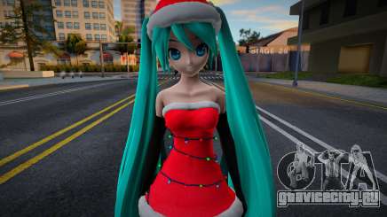 PDFT Hatsune Miku Santa v1 для GTA San Andreas