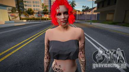 FAZENDO SKIN FEMININA PVP ESTILO для GTA San Andreas