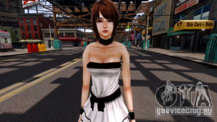 Fatal Frame 4 Girl Ruka White Dress для GTA 4