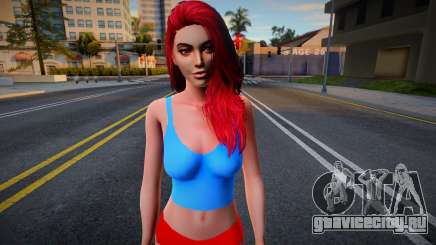 Lana Sims v1 для GTA San Andreas