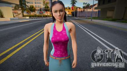 Азиатка в стиле КР для GTA San Andreas