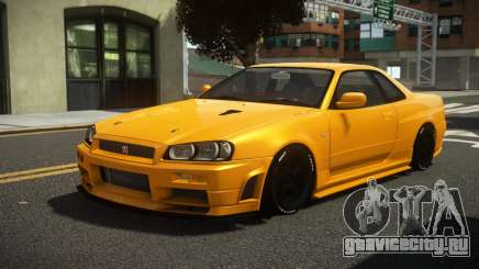 Nissan Skyline R34 Z-Tune V1.1 для GTA 4