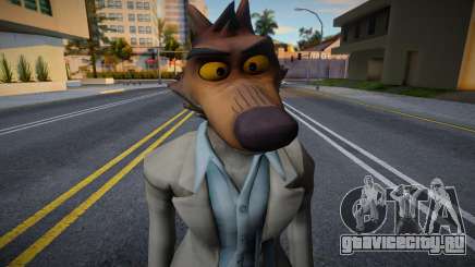 Mr Wolf (The Bad Guys) Skin для GTA San Andreas