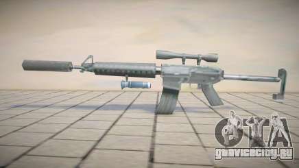 M4 с кучей обвесов для GTA San Andreas