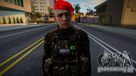 Парень военный Бразилии 1 для GTA San Andreas