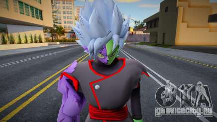 Corrupted Zamasu - Corrected Eye and HD Upscale для GTA San Andreas