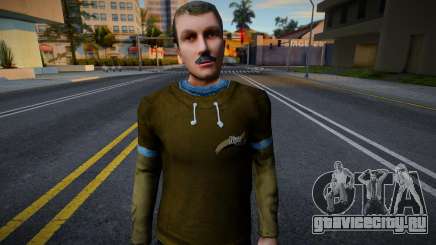 Усатый мужик в стиле КР для GTA San Andreas