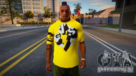 CM Punk GTS T-Shirt для GTA San Andreas