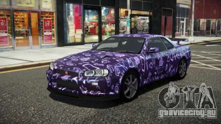 Nissan Skyline R34 N-Tune S12 для GTA 4