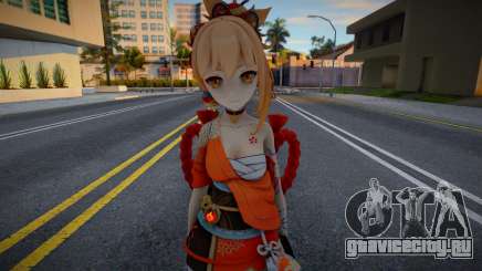 Yoimiya from Genshin Impact v3 для GTA San Andreas