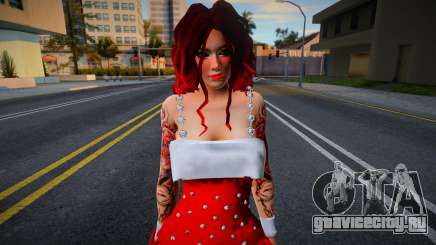 Christmas girl 931 v1 для GTA San Andreas