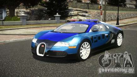 Bugatti Veyron Police V1.2 для GTA 4
