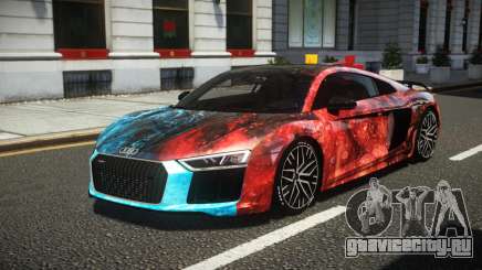 Audi R8 V10 E-Style S8 для GTA 4