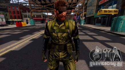 Big Boss (Metal Gear Solid Peace Walker) для GTA 4