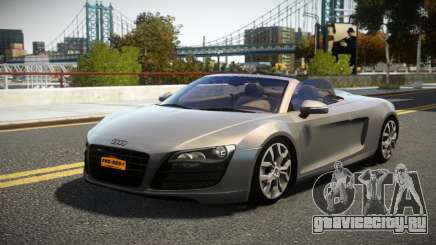 Audi R8 Spyder 5.2 FSI Q-Sport для GTA 4