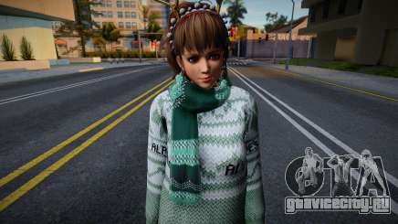 Hitomi - Christmas Sweater Leggings v2 для GTA San Andreas