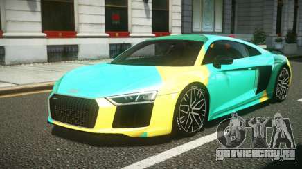 Audi R8 V10 E-Style S7 для GTA 4