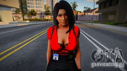 Skin Girl FBI v2 для GTA San Andreas