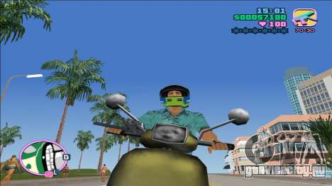 Wear Helmet для GTA Vice City