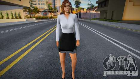Sara from PUBG (Lowpoly Body Version) для GTA San Andreas